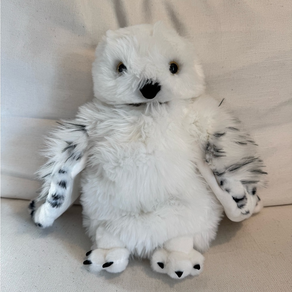 Hand Puppet Hedwig Harry Potter Plush Owl - makes sounds, turn head, flap wings